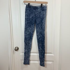 Mudd Indigo and Light Blue Leggings